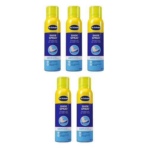 Scholl Fresh Step Shoe Spray 98g Pack of 5