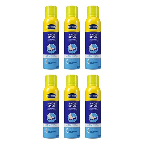 Scholl Fresh Step Shoe Spray 98g Pack of 6