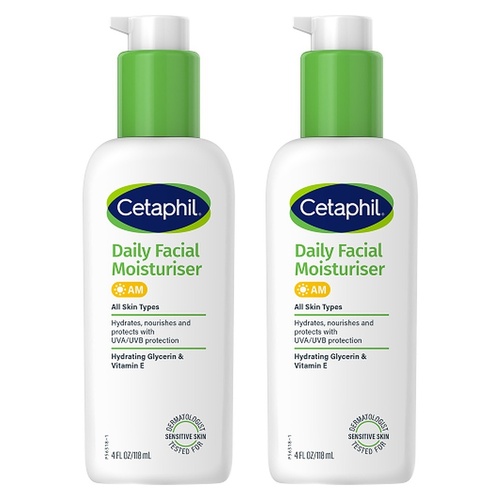 Cetaphil Daily Facial Moisturiser 118mL Pack of 2