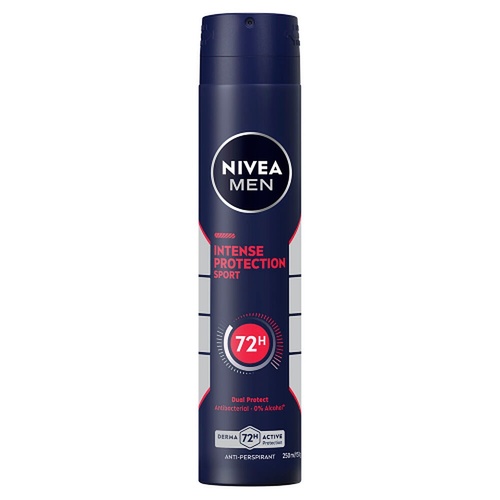 NIVEA MEN Intense Protection Sport Anti-Perspirant Aerosol 250mL