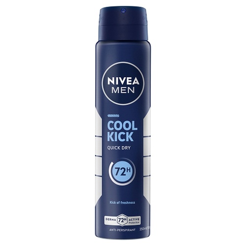 Nivea Men Cool Kick 72H Anti-Perspirant 250mL