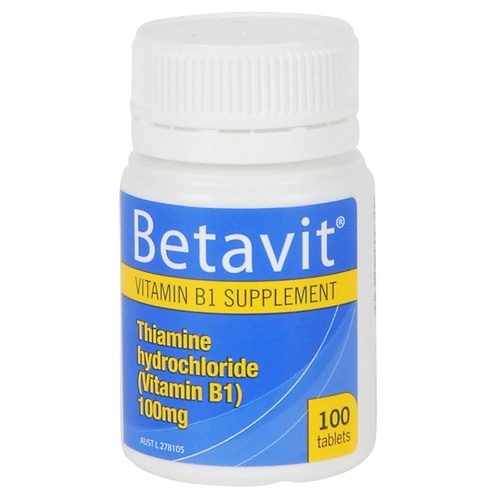 Betavit 100mg Tablets - Bottle of 100