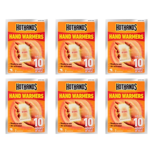 Hot Hands Hand Warmers 2 Pairs x 24 Bundle of 6
