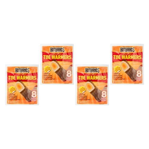 Hot Hands Toe Warmers x 24 Bundle of 4