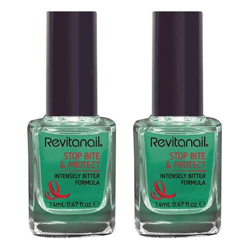 Revitanail Stop Bite & Protect 14mL Pack of 2