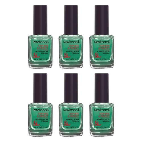 Revitanail Stop Bite & Protect 14mL Pack of 6