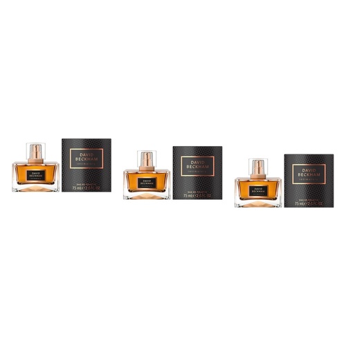 David Beckham Intimately EDT 75mL Pack of 3