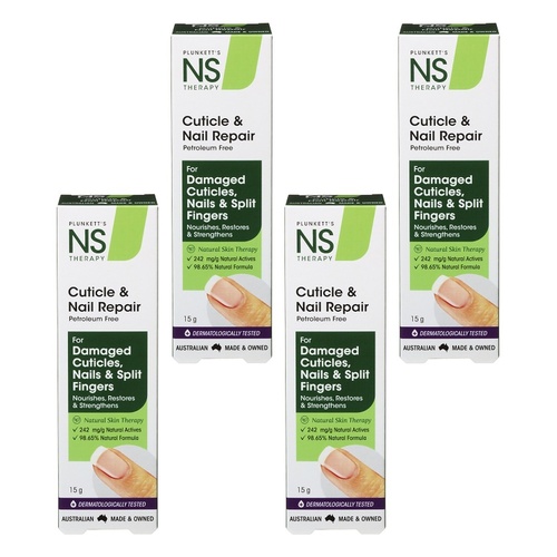 Nutri-Synergy Plunketts NS Cuticle and Nail Complex 15g Pack of 4