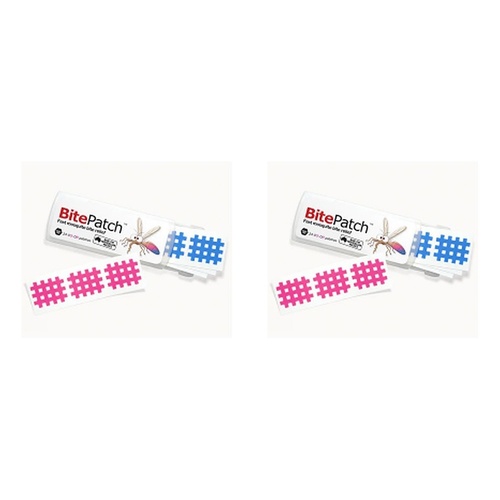 BitePatch Mosquito Bite Relief Colour 24 Pack x 15 Bundle of 2
