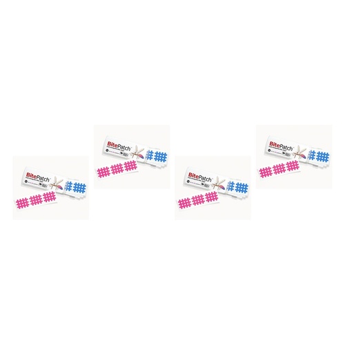 BitePatch Mosquito Bite Relief Colour 24 Pack x 15 Bundle of 4