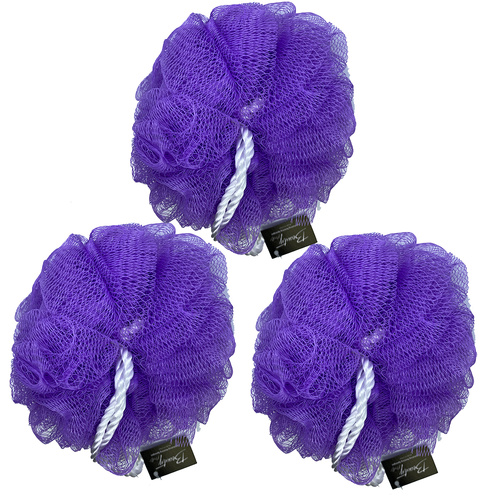 Beauty & Me Large Exfoliating Mesh Bath Sponge Loofah for Shower