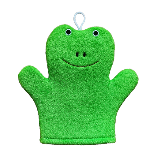 Fun in the Tub Bath Mitt Frog