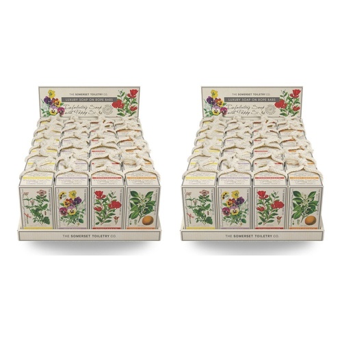 The Somerset Toiletry Co Soap on a Rope 230g Assorted Counter Display of 24 Bundle of 2