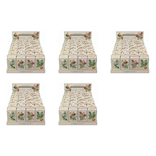 The Somerset Toiletry Co Soap on a Rope 230g Assorted Counter Display of 24 Bundle of 5