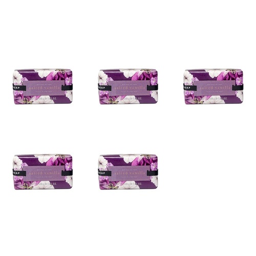 Ministry of Soap Blush Hues Salted Vanilla Triple Milled Soap 200g Pack of 5