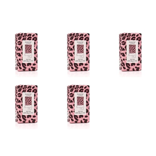 Ministry of Soap Wild Side Pomegranate Oud Soap Bar 200g Pack of 5