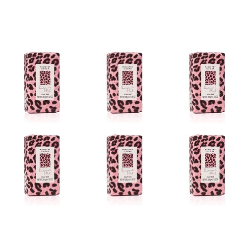 Ministry of Soap Wild Side Pomegranate Oud Soap Bar 200g Pack of 6