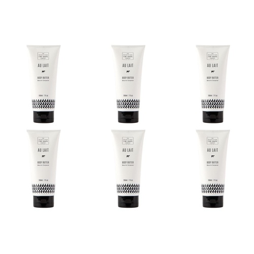 Scottish Fine Soaps Au Lait Body Butter 200mL Pack of 6