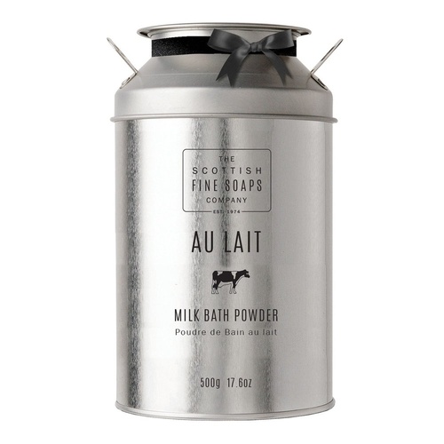 Scottish Fine Soaps Au Lait Milk Bath Powder 500g Tin