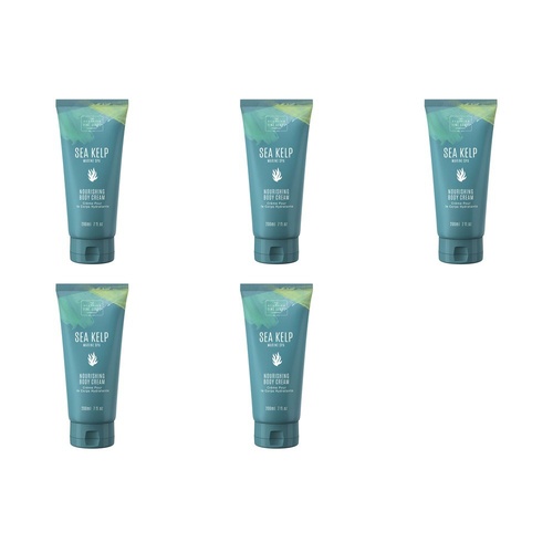 Scottish Fine Soaps Sea Kelp Marine Spa Nourishing Body Cream 200mL Pack of 5