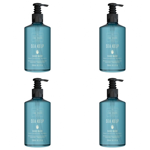 Scottish Fine Soaps Sea Kelp Hand Wash 300mL Pack of 4