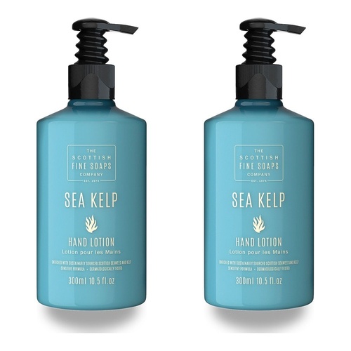 Scottish Fine Soaps Sea Kelp Hand Lotion 300mL Pack of 2