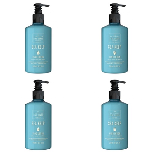 Scottish Fine Soaps Sea Kelp Hand Lotion 300mL Pack of 4