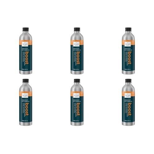 Scottish Fine Soaps Aromatherapy Boost Bath & Shower Gel 250mL Pack of 6