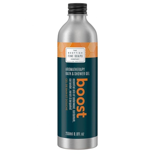 Scottish Fine Soaps Aromatherapy Boost Bath & Shower Gel 250mL