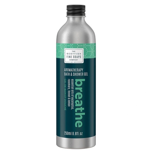 Scottish Fine Soaps Aromatherapy Breathe Bath & Shower Gel 250mL