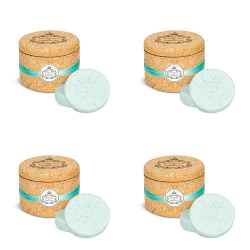 Essencias de Portugal Violet Soap 2 x 50g in Cork Keeper Pack of 4