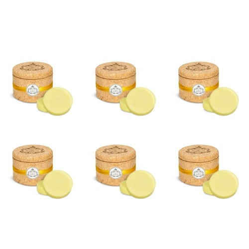 Essencias de Portugal Lemon Soap 2 x 50g in Cork Keeper Pack of 6
