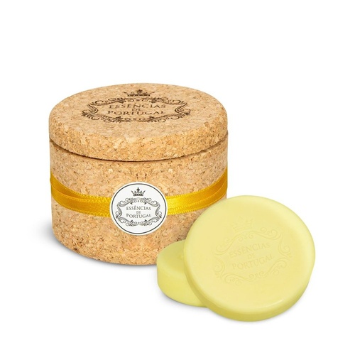Essencias de Portugal Lemon Soap 2 x 50g in Cork Keeper