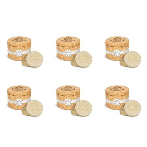 Essencias de Portugal White Jasmine Soap 2 x 50g in Cork Keeper Pack of 6