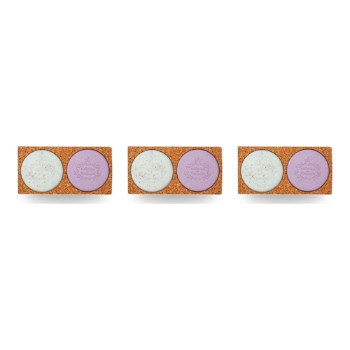 Essencias de Portugal Lavender and Violet Soap Set 2 x 50g Bundle of 3