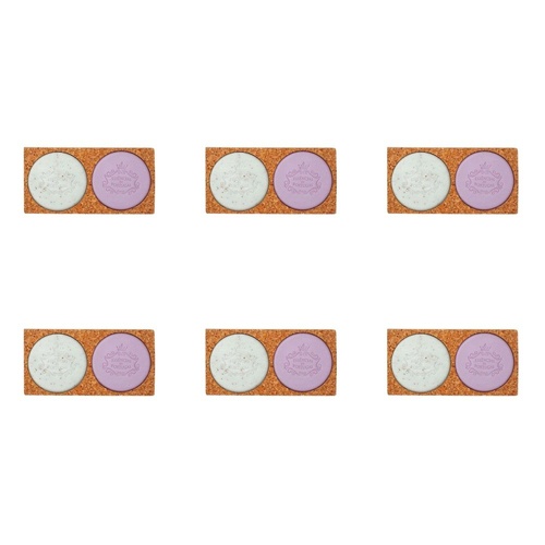Essencias de Portugal Lavender and Violet Soap Set 2 x 50g Bundle of 6
