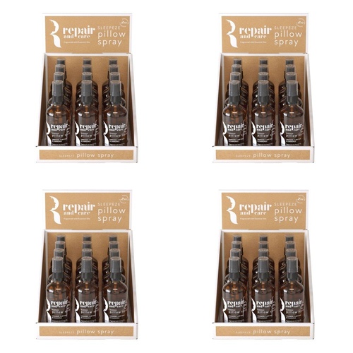 The Somerset Toiletry Co Sleepeze Pillow Spray 95mL Counter Display of 12 Bundle of 4