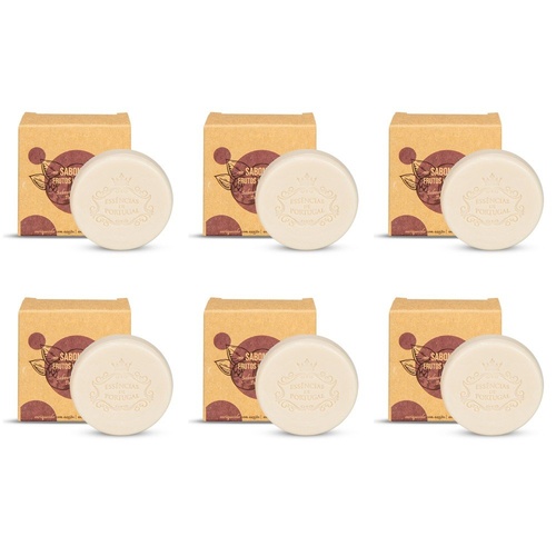 Essencias de Portugal Red Fruits Soap 50g in Kraft Box Pack of 6