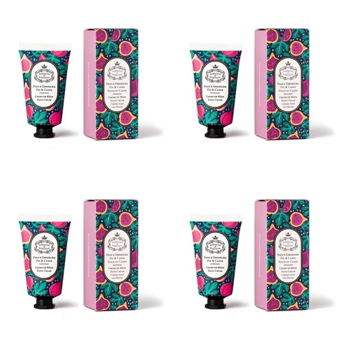 Essencias de Portugal Fig and Blackcurrant Hand Cream 50mL Pack of 4