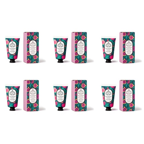 Essencias de Portugal Fig and Blackcurrant Hand Cream 50mL Pack of 6