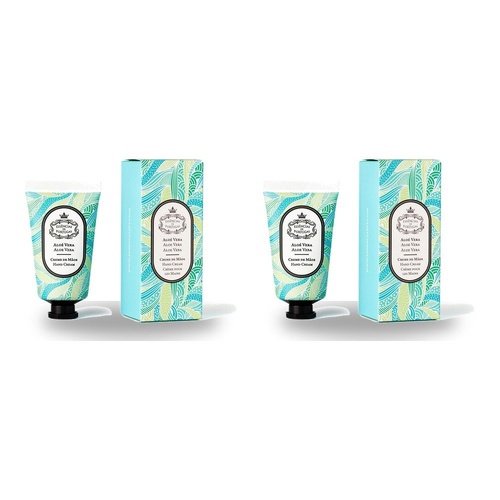 Essencias de Portugal Aloe Vera Hand Cream 50mL Pack of 2