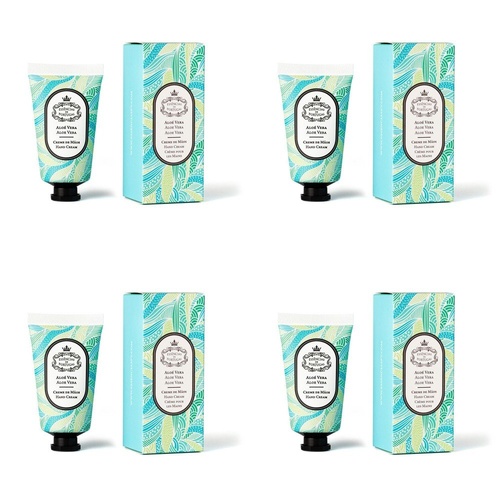 Essencias de Portugal Aloe Vera Hand Cream 50mL Pack of 4