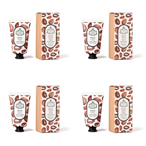 Essencias de Portugal Almond Hand Cream 50mL Pack of 4