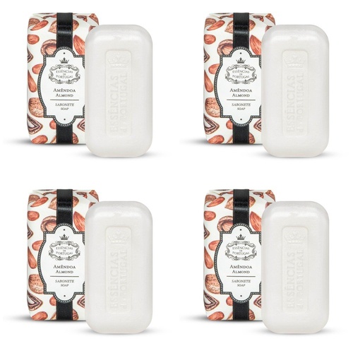 Essencias de Portugal Almond Soap 150g Pack of 4
