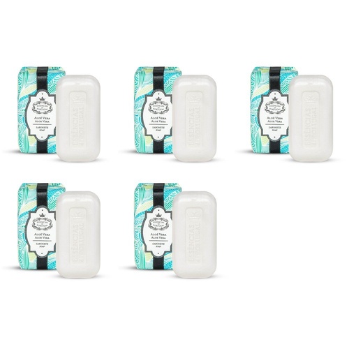 Essencias de Portugal Aloe Vera Soap 150g Pack of 5