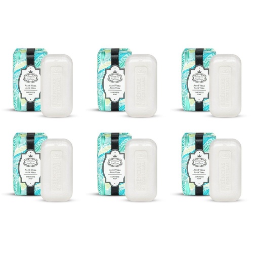 Essencias de Portugal Aloe Vera Soap 150g Pack of 6