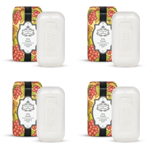 Essencias de Portugal Grape Soap 150g Pack of 4