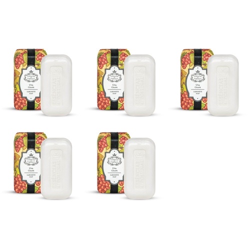 Essencias de Portugal Grape Soap 150g Pack of 5