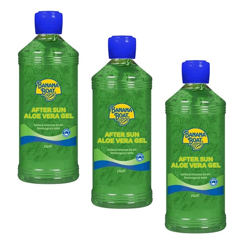 Banana Boat Aloe Aftersun Gel 250g Pack of 3