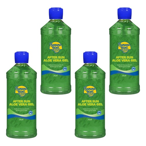 Banana Boat Aloe Aftersun Gel 250g Pack of 4